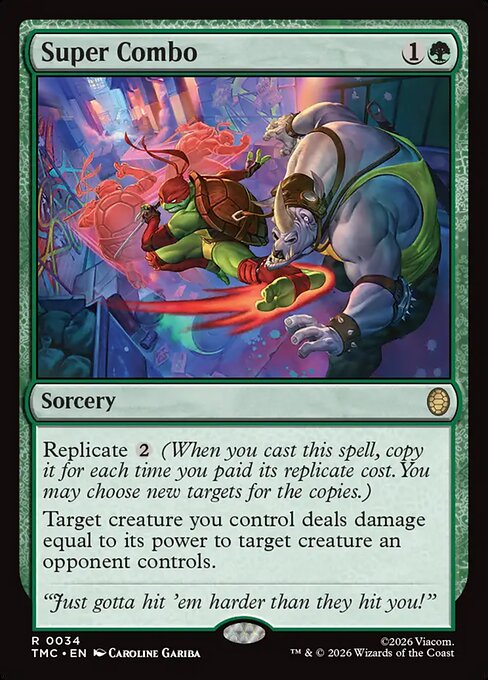 Super Combo – Teenage Mutant Ninja Turtles Eternal (TMC-34) Magic: The Gathering card | LC-REM-20260804-15683737780556-52bed0d4-3bcf-4770-b9c9-2a1d0666d220 Hauptbild