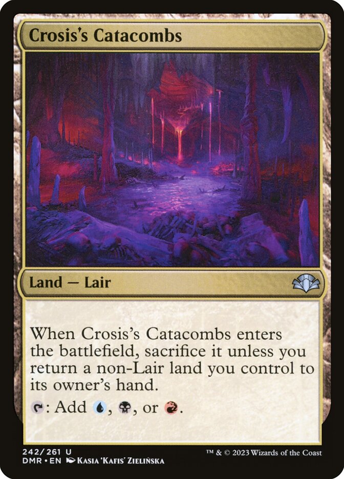 Crosis's Catacombs - Dominaria Remastered (Uncommon) [DMR-242]