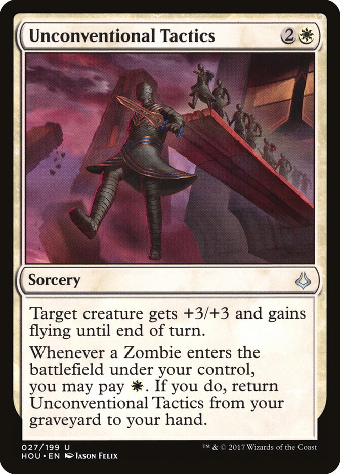 Unconventional Tactics - Hour of Devastation (Uncommon) [HOU-27]