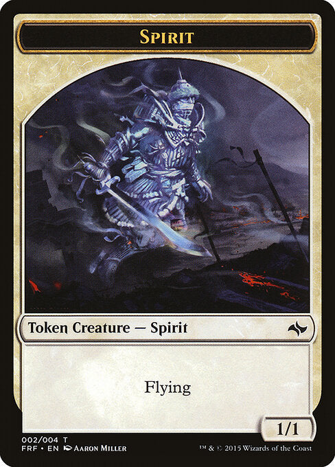 Spirit – Fate Reforged Tokens (TFRF-2) Magic: The Gathering card | LC-REM-20260804-15151803269452-52e32ad7-d59e-4cd8-ab88-3c7c0c083357 Main image