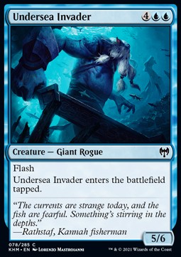 Undersea Invader - Kaldheim (Common) [KHM-78] Imagen principal del producto