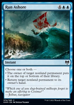 Run Ashore - Kaldheim (Common) [KHM-74] Hover Image