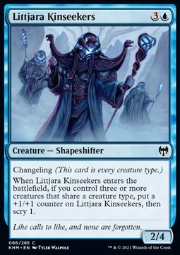Littjara Kinseekers - Kaldheim (Common) [KHM-66] Hover Image