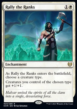 Rally the Ranks - Kaldheim (Rare) [KHM-20] Hauptbild