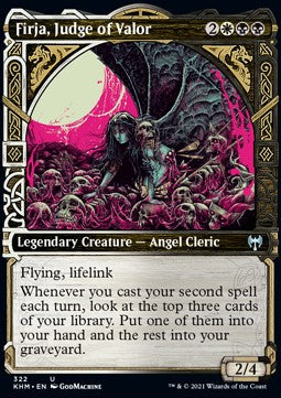 Firja, Judge of Valor - Kaldheim: Extras (Uncommon) [XKHM-322] Hoofdafbeelding