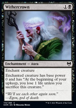 Withercrown - Kaldheim (Common) [KHM-119] Hover Image