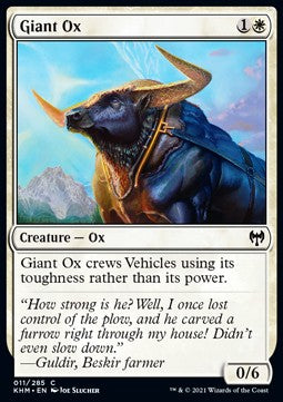 Giant Ox - Kaldheim (Common) [KHM-11] Hauptbild