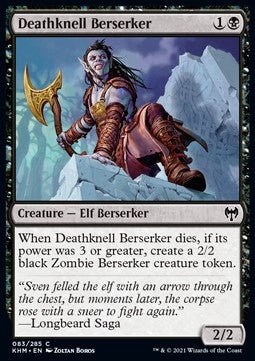 Deathknell Berserker - Kaldheim (Common) [KHM-83] Imagen principal del producto