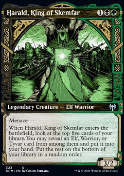 Harald, King of Skemfar - Kaldheim: Extras (Uncommon) [XKHM-323] Hoofdafbeelding
