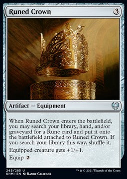 Runed Crown - Kaldheim (Uncommon) [KHM-245] Imagen principal del producto