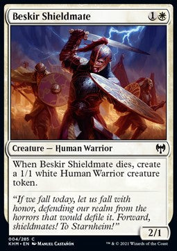 Beskir Shieldmate - Kaldheim (Common) [KHM-4] Hover Image