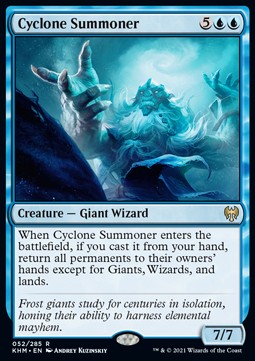 Cyclone Summoner - Kaldheim (Rare) [KHM-52] Hauptbild