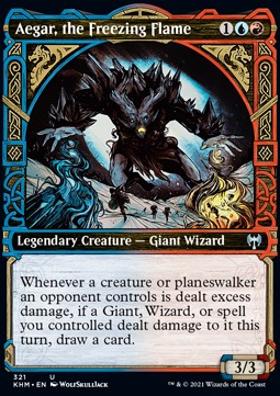 Aegar, the Freezing Flame - Kaldheim: Extras (Uncommon) [XKHM-321] Hoofdafbeelding