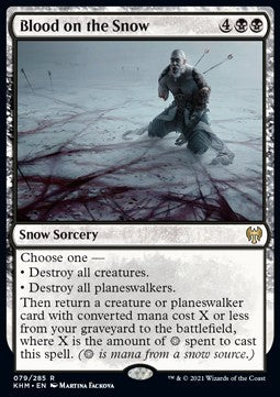 Blood on the Snow - Kaldheim (Rare) [KHM-79] Hauptbild