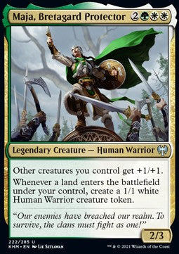Maja, Bretagard Protector - Kaldheim (Uncommon) [KHM-222] Hauptbild