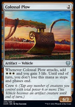 Colossal Plow - Kaldheim (Uncommon) [KHM-236] Hauptbild