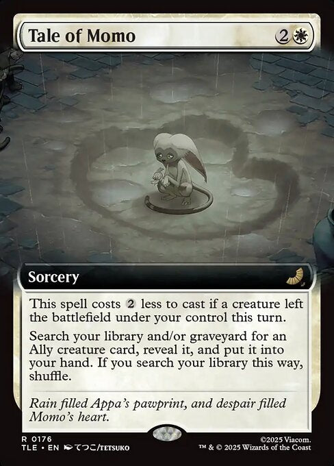 Tale of Momo – Magic: The Gathering | Avatar: The Last Airbender: Eternal (TLE-176) Magic: The Gathering card
