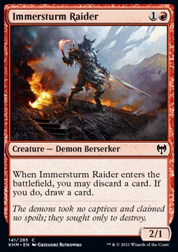 Immersturm Raider - Kaldheim (Common) [KHM-141] Immagine principale del prodotto