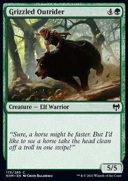 Grizzled Outrider - Kaldheim (Common) [KHM-173] Hover Image