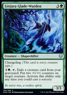Littjara Glade-Warden - Kaldheim (Uncommon) [KHM-182] Hover Image