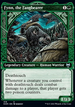 Fynn, the Fangbearer - Kaldheim: Extras (Uncommon) [XKHM-316] Hoofdafbeelding