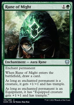 Rune of Might - Kaldheim (Uncommon) [KHM-191] Imagen principal del producto