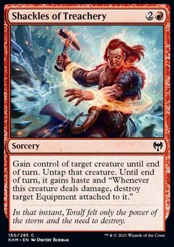 Shackles of Treachery - Kaldheim (Common) [KHM-150] Immagine principale del prodotto