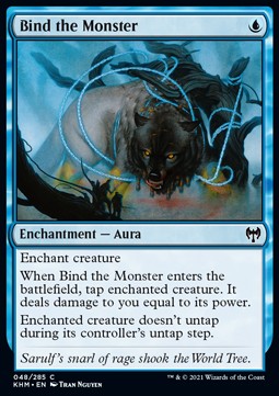 Bind the Monster - Kaldheim (Common) [KHM-48] Hauptbild