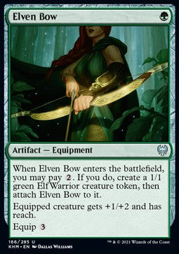 Elven Bow - Kaldheim (Uncommon) [KHM-166] Hover Image
