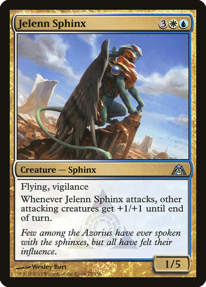 Jelenn Sphinx - Dragon's Maze (Uncommon) [DGM-77]