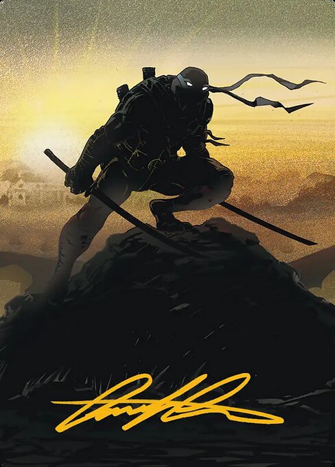 Leonardo, Sewer Samurai // Leonardo, Sewer Samurai – Teenage Mutant Ninja Turtles Art Series (ATMT-20) Magic: The Gathering card | LC-REM-20260804-15718171246924-534179fb-cb71-4f76-b2d9-677f53825cc8