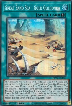 Great Sand Sea - Gold Golgonda - Blazing Vortex (Super Rare) [BLVO-055] Hover Image