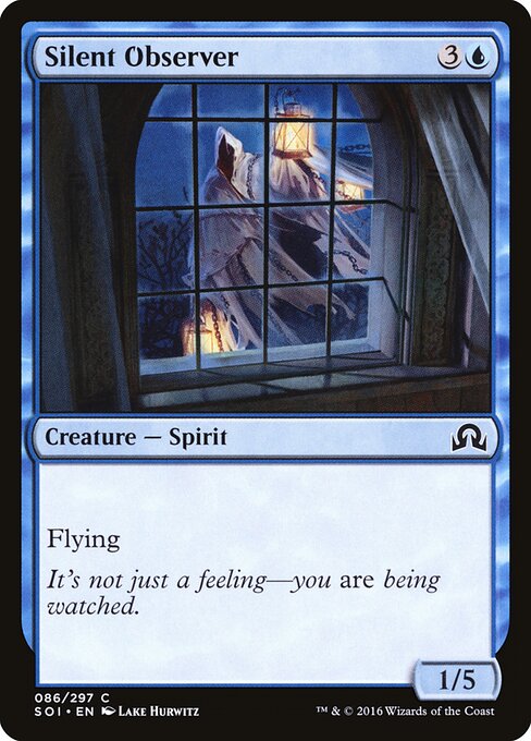 Silent Observer – Shadows over Innistrad (SOI-86) Magic: The Gathering card