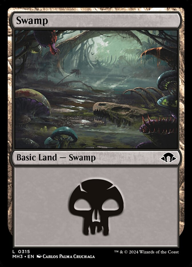Swamp (V.3) - Modern Horizons 3 (Land) [MH3-315]