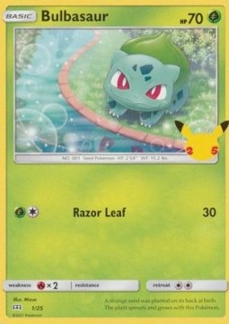 Bulbasaur - McDonald's Collection 25th Anniversary (Promo) [MCD25-1] Hover Image
