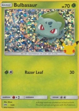 Bulbasaur - McDonald's Collection 25th Anniversary (Promo) [MCD25-1] Immagine principale del prodotto