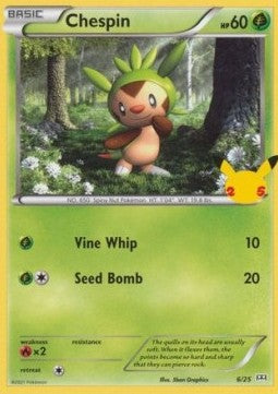 Chespin - McDonald's Collection 25th Anniversary (Promo) [MCD25-6] Immagine principale del prodotto