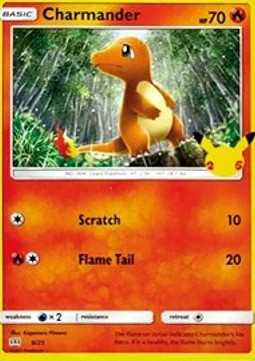 Charmander - McDonald's Collection 25th Anniversary (Promo) [MCD25-9] Immagine principale del prodotto