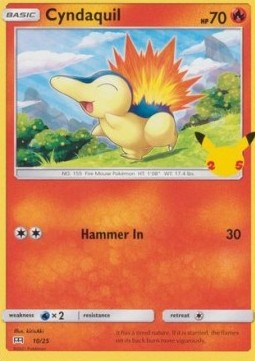 Cyndaquil - McDonald's Collection 25th Anniversary (Promo) [MCD25-10] Hover Image