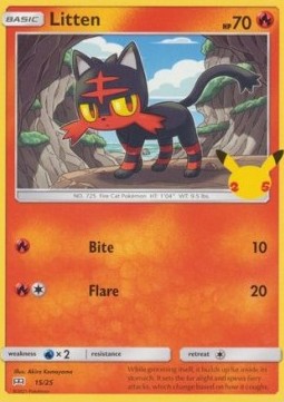 Litten - McDonald's Collection 25th Anniversary (Promo) [MCD25-15] Immagine principale del prodotto