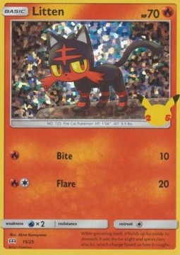 Litten - McDonald's Collection 25th Anniversary (Promo) [MCD25-15] Immagine principale del prodotto