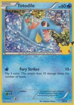 Totodile - McDonald's Collection 25th Anniversary (Promo) [MCD25-18] Immagine principale del prodotto
