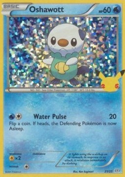 Oshawott - McDonald's Collection 25th Anniversary (Promo) [MCD25-21] Immagine principale del prodotto