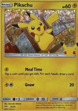 Pikachu - McDonald's Collection 25th Anniversary (Promo) [MCD25-25] Immagine principale del prodotto