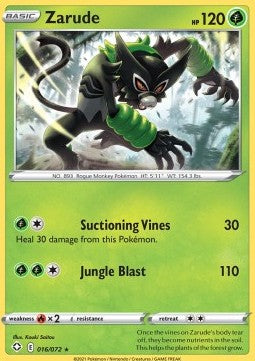 Zarude - Shining Fates (Rare) [SHF-16] Hover Image