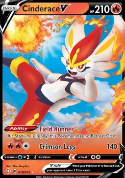 Cinderace V - Shining Fates (Ultra Rare) [SHF-18] Hover Image