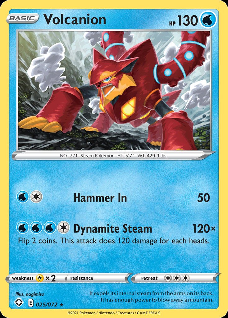 Volcanion - Shining Fates (Rare) [SHF-25] Hoofdafbeelding