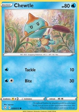 Chewtle - Shining Fates (Common) [SHF-26] Hover Image