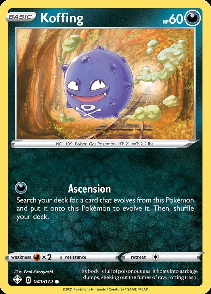 Koffing - Shining Fates (Common) [SHF-41] Hoofdafbeelding