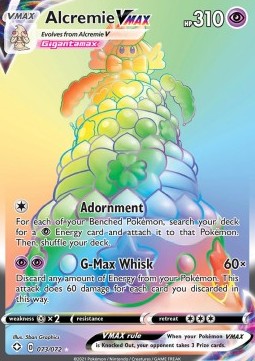 Alcremie VMAX - Shining Fates (Secret Rare) [SHF-73] Hoofdafbeelding